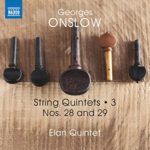 Pochette de String Quintets 3: Nos. 28 and 29 de George Onslow