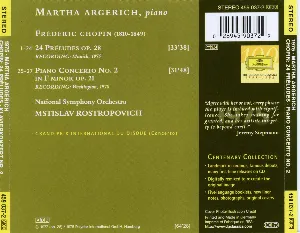Pochette 24 Preludes / Piano Concerto no. 2