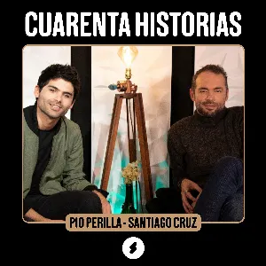 Pochette de Cuarenta historias de Santiago Cruz