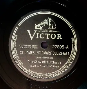 Pochette de St. James Infirmary Blues de Artie Shaw and His Orchestra