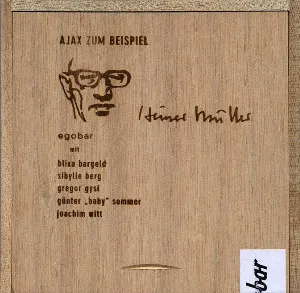 Pochette de Ajax zum Beispiel de Blixa Bargeld - Günter Sommer