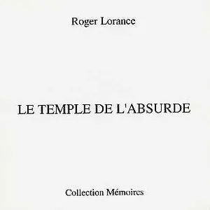 Pochette de Le temple de l'absurde de Éric La Casa