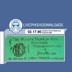 Pochette de 1990-02-17: University of Massachusetts, Amherst, MA, USA de Phish