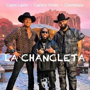 Pochette de La chancleta de Carlos Vives - Carin León