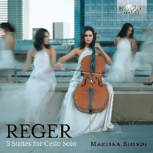 Pochette de 3 Suites for Cello Solo de Max Reger