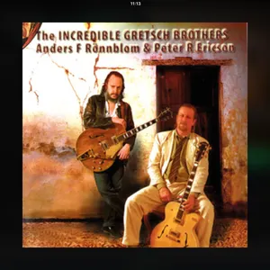 Pochette de The Incredible Gretsch Brothers de Anders F Rönnblom