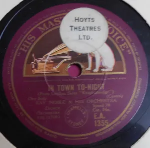 Pochette de In Town To-Night / What's Good for the Goose Is Good for the Gander de Ray Noble and His Orchestra