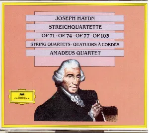 Pochette Streichquartette op. 71 op. 74 op. 77 op. 103