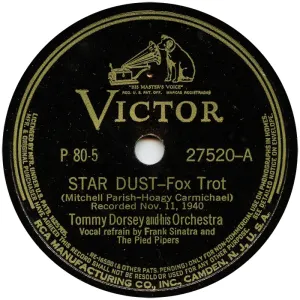 Pochette de Star Dust / Song of India de Tommy Dorsey and His Orchestra