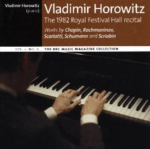 Pochette BBC Music, Volume 21, Number 12: Vladimir Horowitz: The 1982 Royal Festival Hall recital