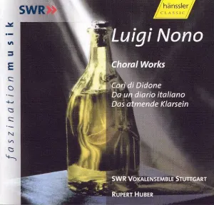 Pochette de Choral Works de SWR Vokalensemble Stuttgart - Luigi Nono