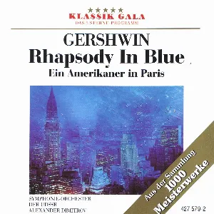 Pochette Rhapsody In Blue / Ein Amerikaner In Paris