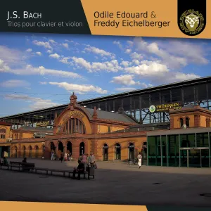 Pochette de Trios pour clavier et violon de Johann Sebastian Bach
