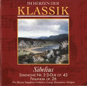 Pochette de Symphonie Nr. 2 D‐dur, op. 43 / Finlandia, op. 26 de Jean Sibelius
