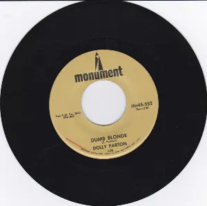 Pochette de Dumb Blonde / Something Fishy de Dolly Parton
