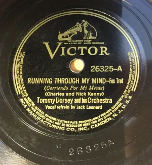 Pochette de Running Through My Mind / Stop! It’s Wonderful de Tommy Dorsey and His Orchestra
