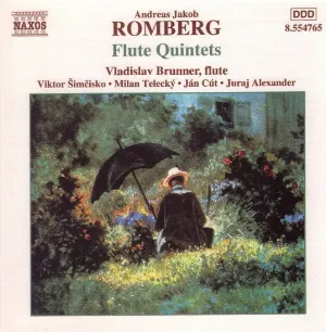 Pochette de Flute Quintets de Andreas Romberg