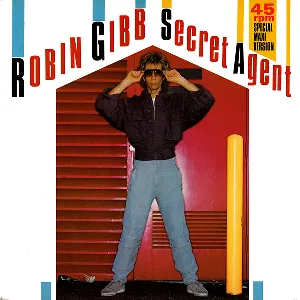 Pochette de Secret Agent / Robot de Robin Gibb