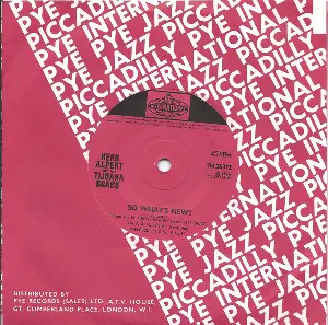 Pochette de So What's New? / Brasilia de Herb Alpert & the Tijuana Brass