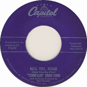 Pochette de Rock, Roll, Boogie de Tennessee Ernie Ford