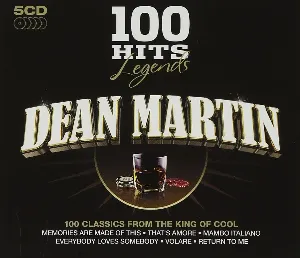 Pochette 100 Hits Legends: Dean Martin
