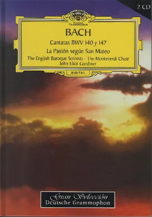 Pochette Cantatas BWV 140 y 147 / La Pasión según San Mateo