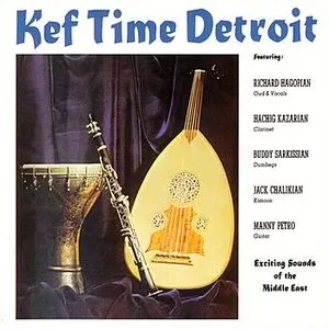 Pochette de Kef Time Detroit de Hachig Kazarian