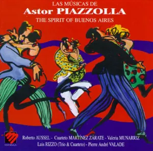 Pochette Las Musicas de Astor Piazzolla: The Spirit of Buenos Aires