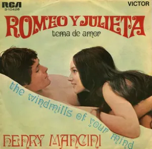 Pochette Love Theme From Romeo & Juliet / The Windmills of Your Mind