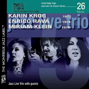Pochette de Jazz Live Trio With Guest de Enrico Rava - Karin Krog