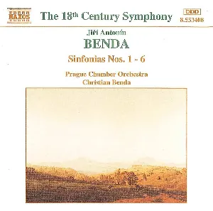 Pochette de Sinfonias Nos. 1-6 de Pražský komorní orchestr - Christian Benda