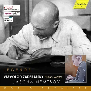 Pochette de Piano Works de Jascha Nemtsov