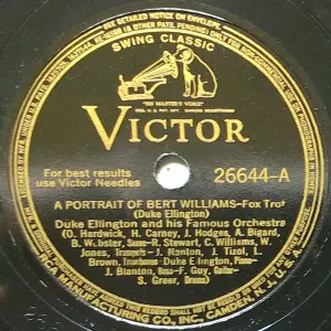 Pochette de A Portrait of Bert Williams / Bojangles de Duke Ellington and His Orchestra