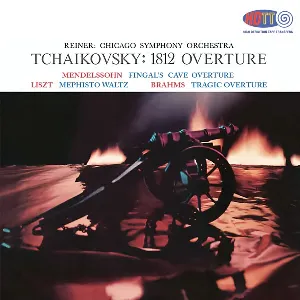 Pochette de Fritz Reiner conducts Tchaikovsky, Mendelssohn, Liszt, Brahms de Chicago Symphony Orchestra - Fritz Reiner