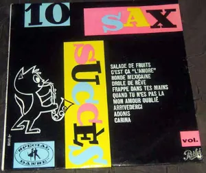 Pochette de 10 Sax Succès de Guy Lafitte