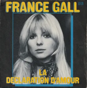 Pochette de La Déclaration d’amour de France Gall