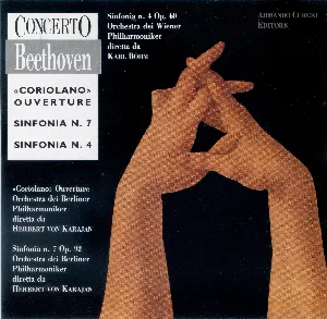 Pochette «Coriolano» Ouverture / Sinfonia n. 7 / Sinfonia n. 4