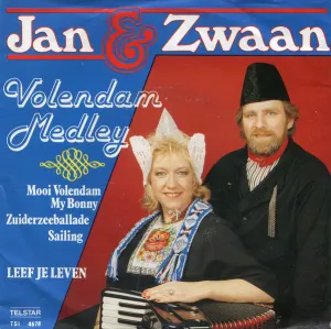 Pochette de Volendam medley / Leef je leven de Jan & Zwaan