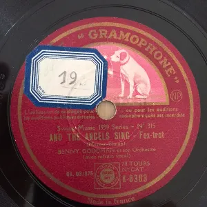 Pochette de And the Angels Sing / Rose of Washington Square de Benny Goodman and His Orchestra