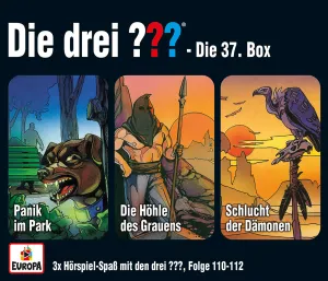 Pochette de Die drei ??? Die 37. Box de Die drei ???