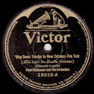 Pochette de 'way Down Yonder in New Orleans / Dearest de Paul Whiteman and His Orchestra