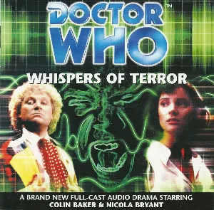 Pochette de Doctor Who: Whispers of Terror de Justin Richards - Nicola Bryant - Colin Baker