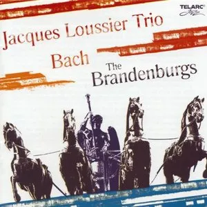 Pochette de Bach: The Brandenburgs de Jacques Loussier Trio