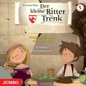 Pochette de Der kleine Ritter Trenk 5: Die Prophezeiung (10. Folge) / Drachenfeuer (11. Folge) de Kirsten Boie
