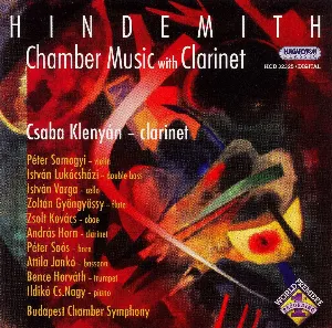 Pochette de Chamber Music with Clarinet de Paul Hindemith