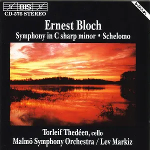 Pochette Symphony in C-sharp minor / Schelomo