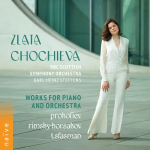 Pochette de Works for Piano and Orchestra de Sergei Prokofiev - Nikolai Rimsky‐Korsakov - BBC Scottish Symphony Orchestra - Karl‐Heinz Steffens