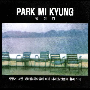 Pochette de On Tuesday, When It Rains de Park Mi Kyung