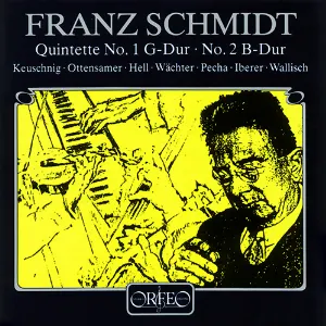Pochette de Quintette No. 1 G-Dur / No. 2 B-Dur de Franz Schmidt