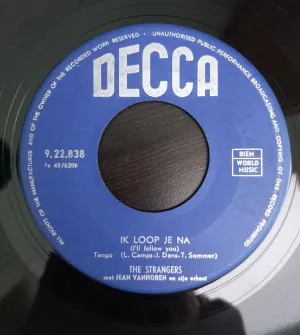 Pochette de Ik loop je na / Suiker de De Strangers